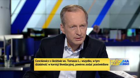 Cenckiewicz: Tomasz L. inwentaryzował konkretną jednostkę