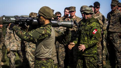 Kanadyjskie wojsko w Łotwie