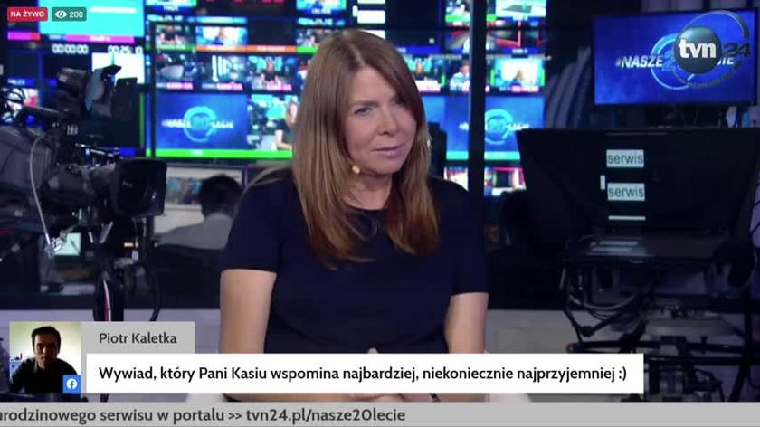 Katarzyna Kolenda-Zaleska o wywiadzie, który wspomina najbardziej