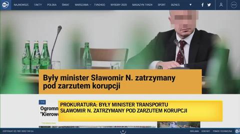 Stanisław Żaryn o zatrzymaniu Sławomira Nowaka i Dariusza Z.