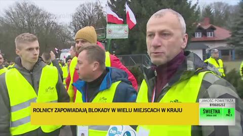 Protesty rolników w Poznaniu