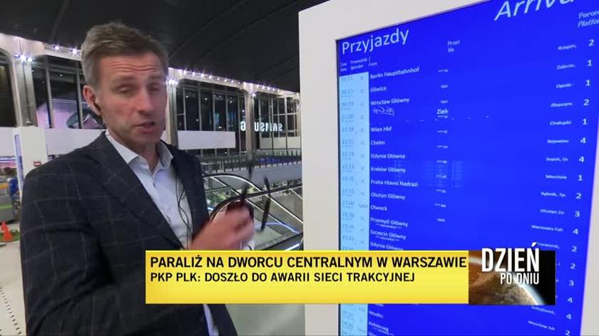 Sytuacja na Dworcu Centralnym w Warszawie. Relacja Pawła Łukasika