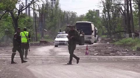 Obywatele Ukrainy deportowani przez rosyjskie wojsko. Wideo archiwalne