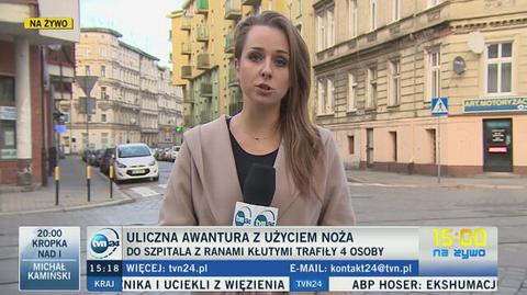 Uliczna awantura w centrum Wrocławia