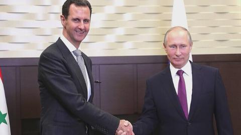 Asad z roboczą wizytą w Rosji
