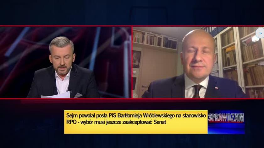 Wróblewski: nie wystąpiłem z partii, bo to byłby polityczny teatr"