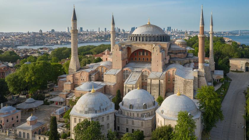Turcja. Hagia Sophia na nagraniu archiwalnym
