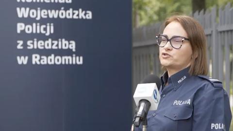 Rzeczniczka mazowieckiej policji o pościgu i strzałach w Golubiu-Dobrzyniu