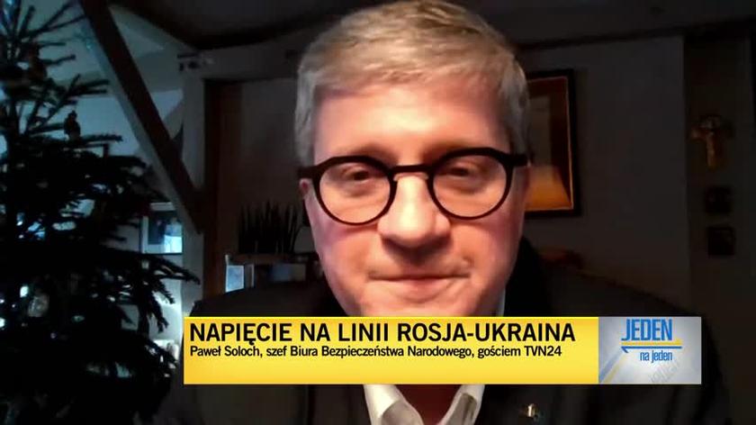 Szef BBN Paweł Soloch o naradzie w sprawie Ukrainy: Jarosław Kaczyński nie był zaproszony