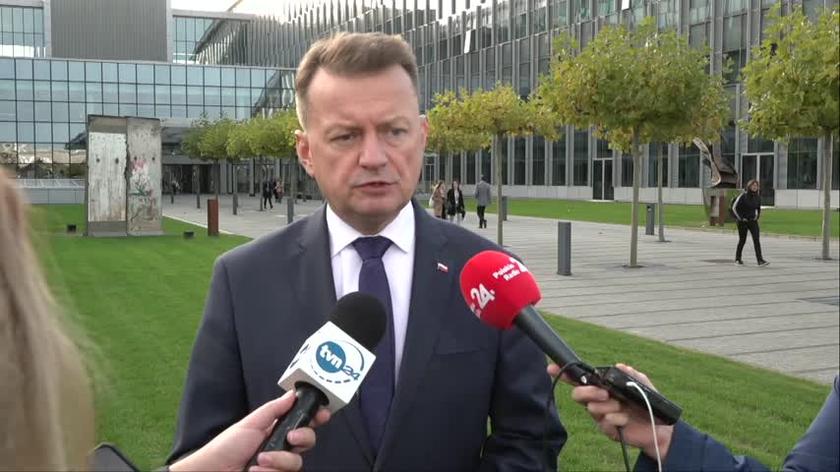 Błaszczak: misja Unii Europejskiej dotycząca szkolenia Ukraińców będzie zorganizowana również w Polsce