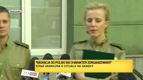 Rzeczniczka Straży Granicznej: to nie są nasze zadania, aby umożliwiać przepływ nielegalnie przekraczających granicę