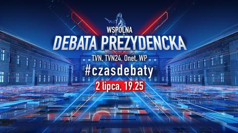 Kandydaci otrzymali zaproszenie na pierwszą debatę telewizyjną i internetową 