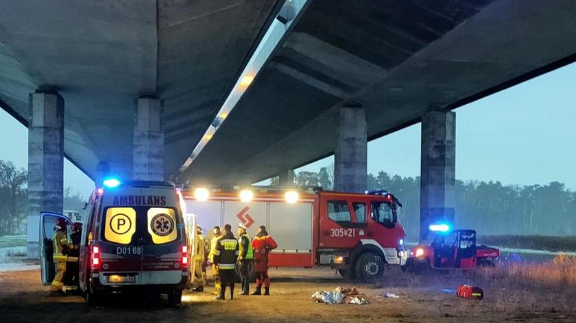 Wypadek na moście Rędzińskim we Wrocławiu