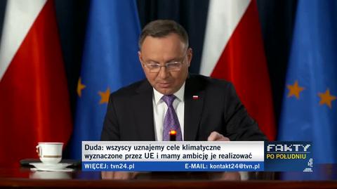 Andrzej Duda: Polska będzie budować miks energetyczny w oparciu o energetykę jądrową, odnawialną, a także gaz