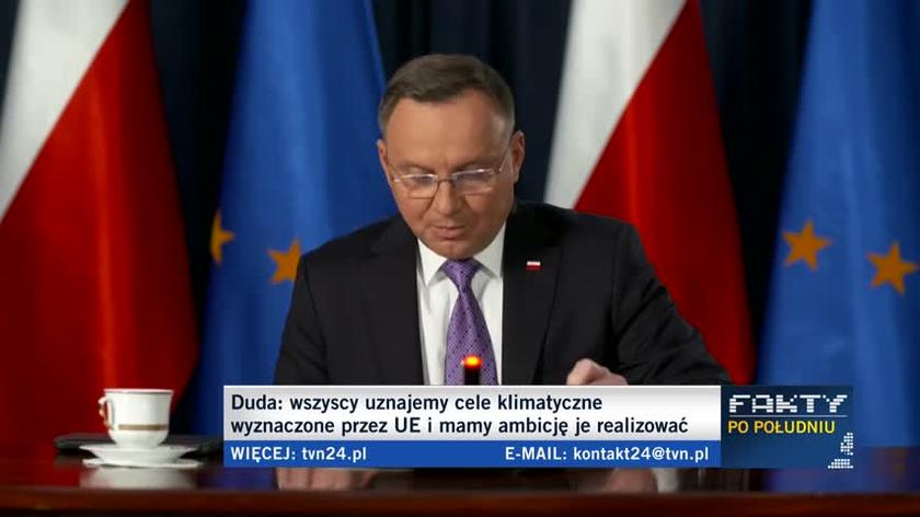 Andrzej Duda: Polska będzie budować miks energetyczny w oparciu o energetykę jądrową, odnawialną, a także gaz