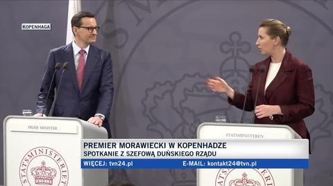 Premier Danii Mette Frederiksen: oba nasze kraje w dalszym ciągu wspierają Ukrainę