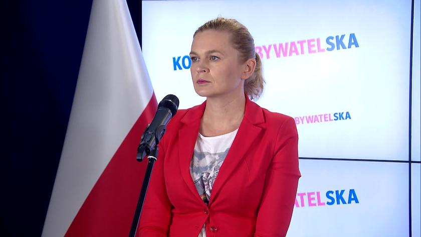 Nowacka: nie potrafi się opanować pan Kaczyński, stać go dzisiaj tylko na obraźliwe słowa