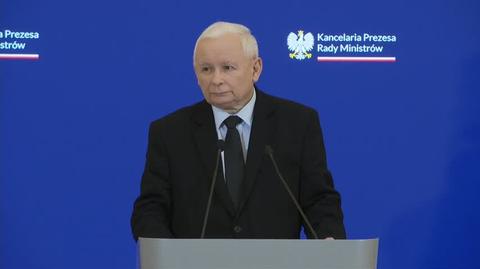 Kaczyński pytany o ewentualną koalicję z Konfederacją