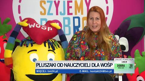 Pluszaki od nauczycieli na aukcjach. "Mają pożerać smutki"