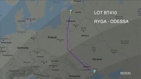Linie lotnicze reagują na incydent w Mińsku. Samoloty omijają białoruską przestrzeń powietrzną