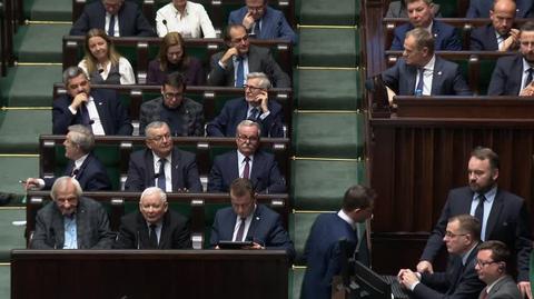 Antoni Macierewicz wszedł na mównicę, mimo nie udzielenia mu głosu 