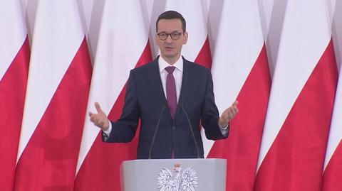 Przemówienie premiera Morawieckiego w Chełmie