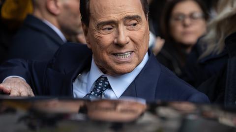 Silvio Berlusconi na nagraniach archiwalnych