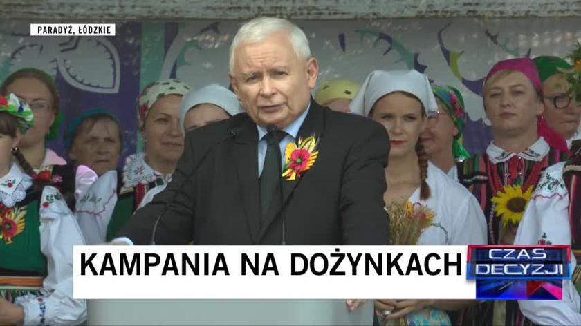 Kaczyński o pytaniach referendalnych. Odniósł się do muru na granicy z Białorusią