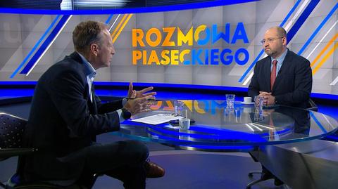 Bielan: chciałem mu na to odpowiedzieć, ale po rozmowie z prezesem Kaczyńskim się z tego wycofałem