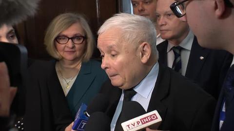 Kaczyński o kandydaturach Kamińskiego i Wąsika do europarlamentu: do Brukseli nie ucieka się przed odpowiedzialnością