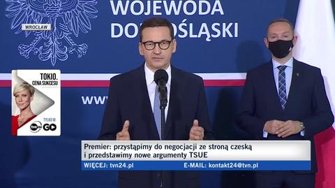 Premier: niestety doszło do sporu, zagonienia sytuacji między Polską a Czechami, jakiego dawno nie było
