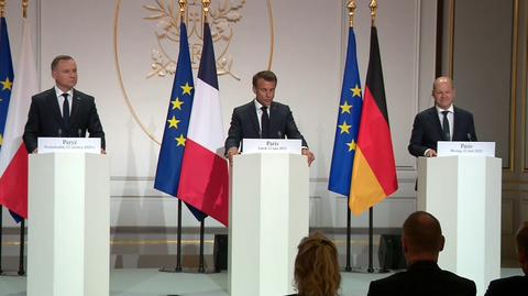 "Chcemy, my trzej, wysłać bardzo ważny sygnał"