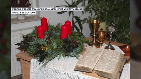 Białostoccy luteranie spotykają się pierwszego dnia świąt na nabożeństwie rodzinnym