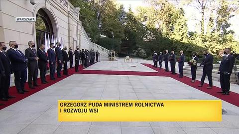 Michał Cieślak zaprzysiężony na ministra w kancelarii premiera