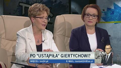 Elżbieta Rasziszewska i Anna Zalewska w Tak jest