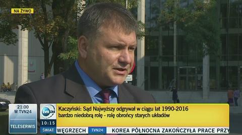 Kaczyński: Sąd Najwyższy to "obrońca starego układu". Rzecznik KRS odpowiada