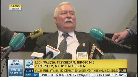 Wałęsa: Jeśli Kiszczak był szefem agentów, jak mógłby zdradzić agenta