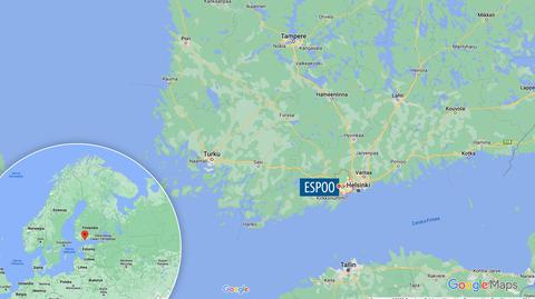 W fińskim Espoo zawaliła się kładka dla pieszych