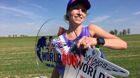Wings For Life: Dominika Stelmach biegnie trzy dni po szczepieniu (09.05.2021)