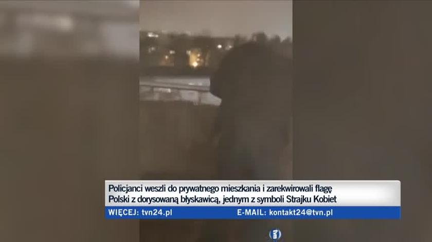 "Policja dostała zawiadomienie w sprawie znieważenia flagi"