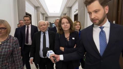 Kaczyński: Glapiński spotykał się ze mną jako kolegą. Nie ma żadnych prawnych ograniczeń
