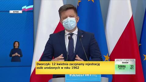 Dworczyk: cały czas mamy ten sam problem - jest za mało szczepionek