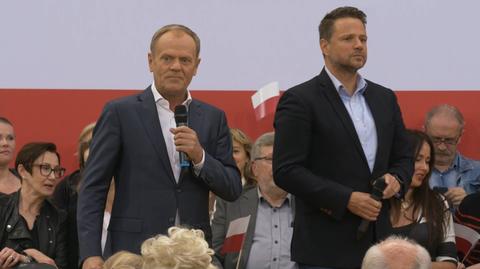 Tusk: musimy przegonić tych, którzy naprawdę chcą wyprowadzić Polskę z Unii Europejskiej