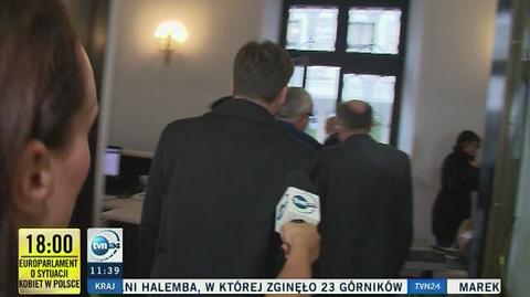 Minister Ziobro nie chciał odpowiadać na pytania dziennikarzy