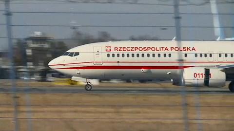 Prezydent Andrzej Duda wylądował w Rzeszowie
