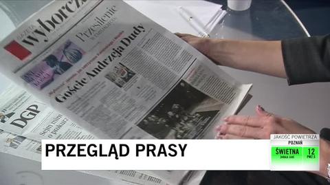 "Gazeta Wyborcza" o kulisach pobytu Mariusza Kamińskiego i Macieja Wąsika w Pałacu Prezydenckim 