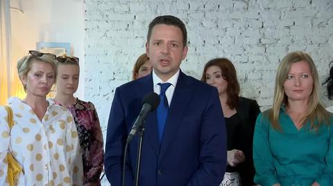 Trzaskowski: istotne jest to, aby jak najmniej było takich obrazków, w których 10 smutnych panów w garniturach rozmawia o tematach takich jak aborcja