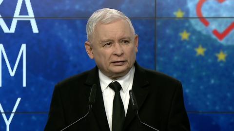 Całe przemówienie Jarosława Kaczyńskiego po ogłoszeniu wyników wyborów