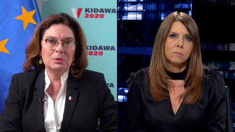 Kidawa-Błońska: wybory mogą poczekać na normalne czasy