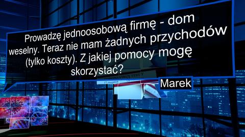 "Prowadzę jednoosobową firmę. Nie mam teraz przychodów. Z jakiej pomocy mogę skorzystać?" Adam Abramowicz odpowiada